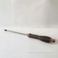 Black Head Carbon Steel Rod Hammering Screwdriver